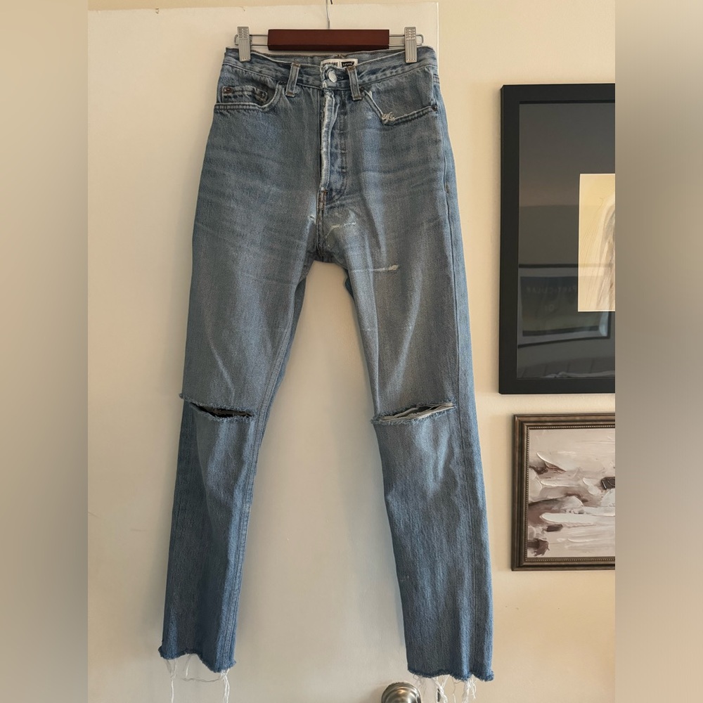 Re/Done Ass Rip Levi’s - Size 24